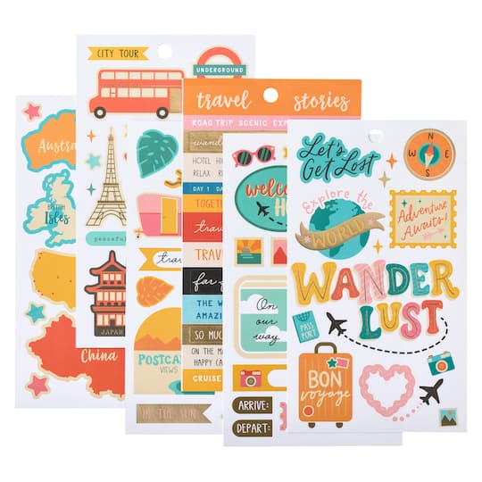 Wanderlust Stickers by Recollections™